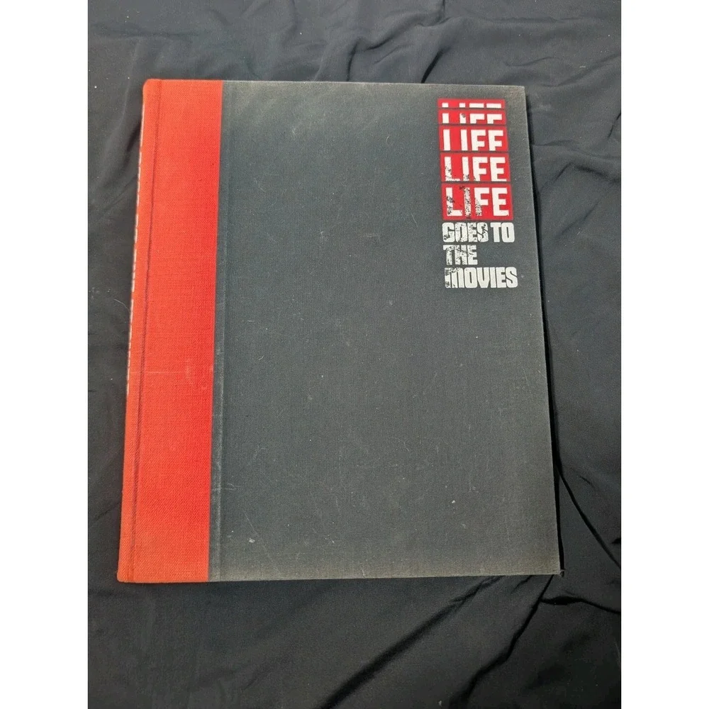 VTG 1975 LIFE Goes to the Movies Large‎ Coffee Table Hardcover Photo Book
